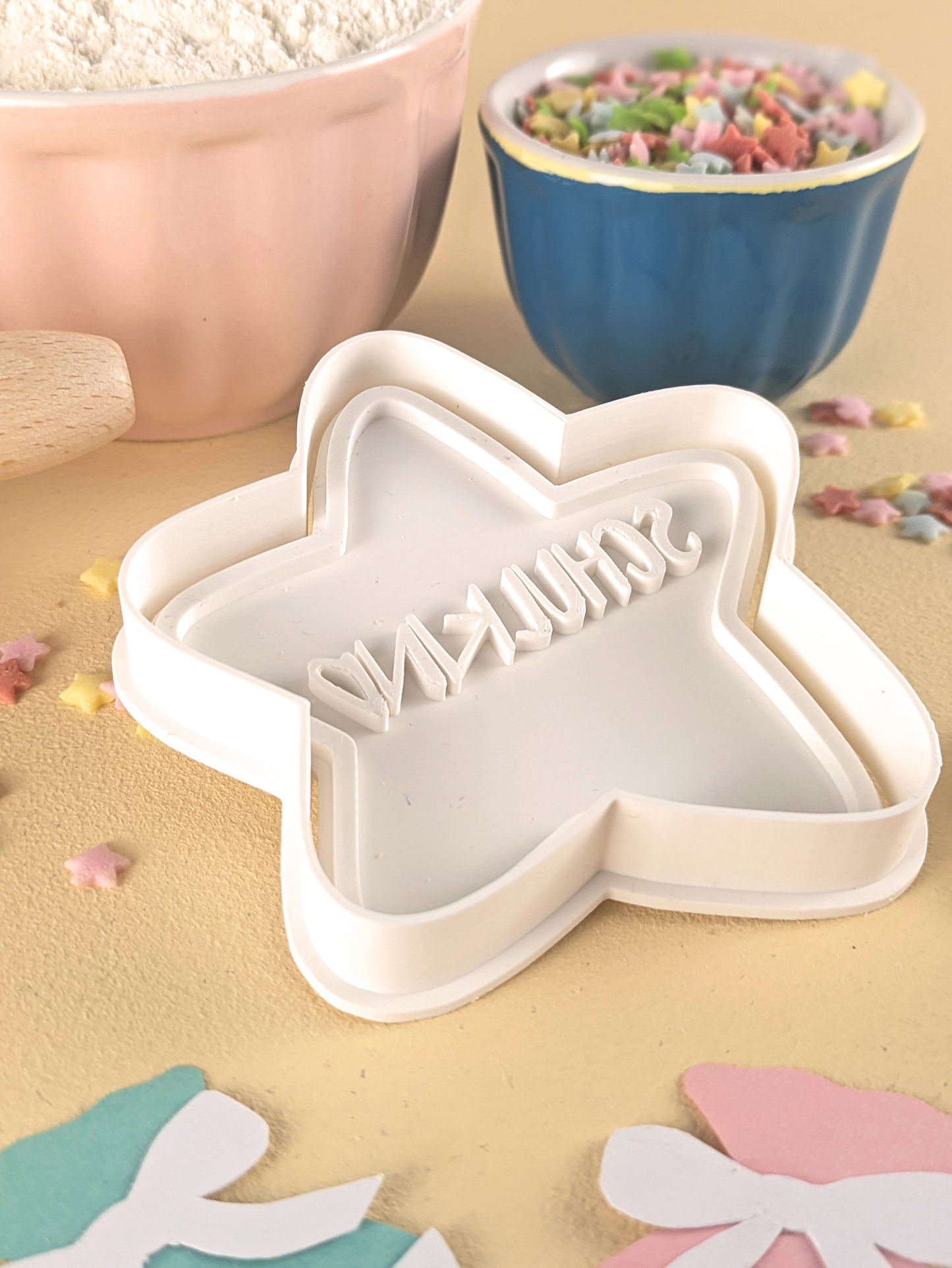 Keksausstecher Einschulung Stern Schulkind