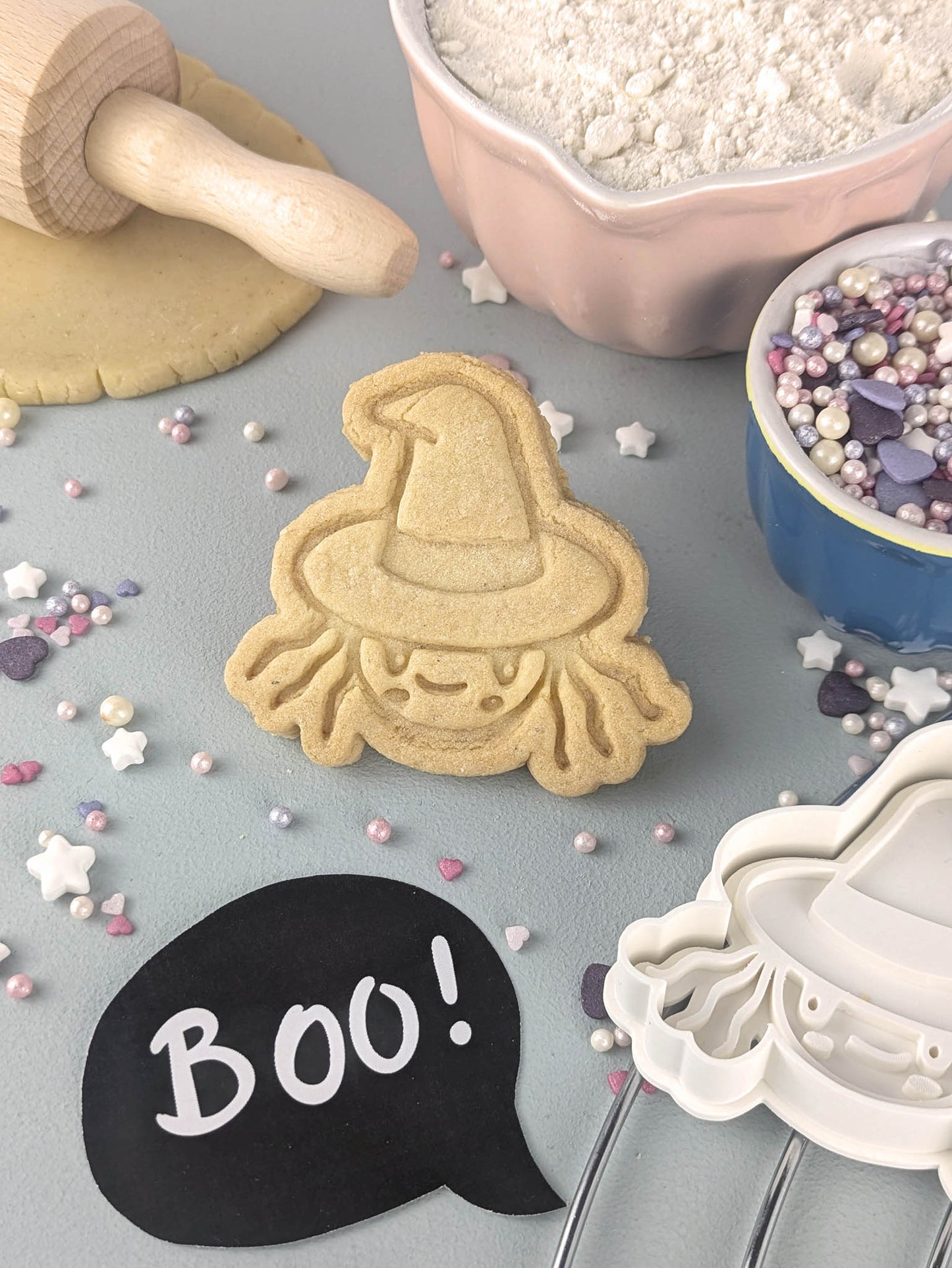 Keksausstecher Halloween Hexe - Keksausstecherei
