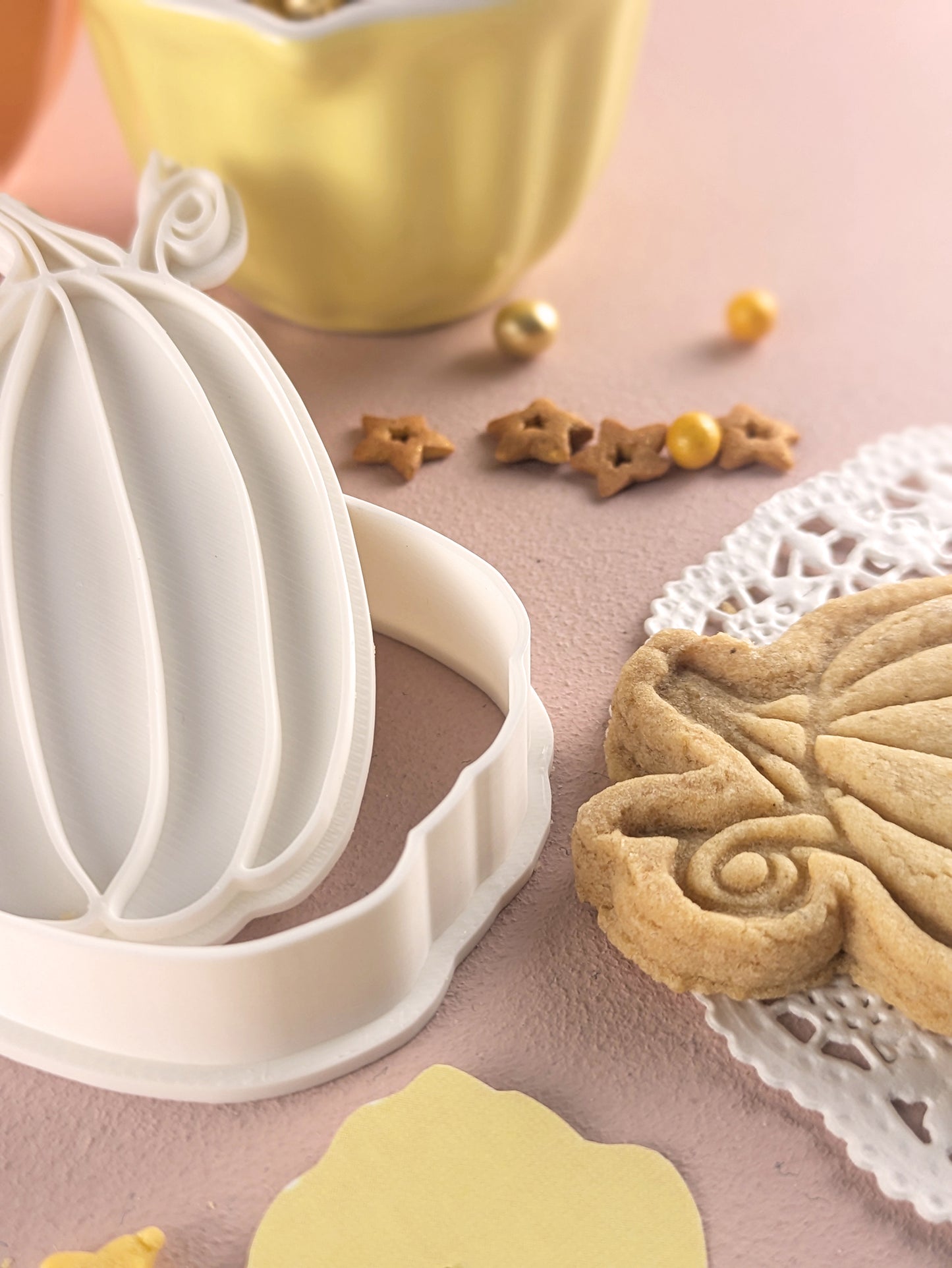 Keksausstecher Herbst Länglicher Kürbis