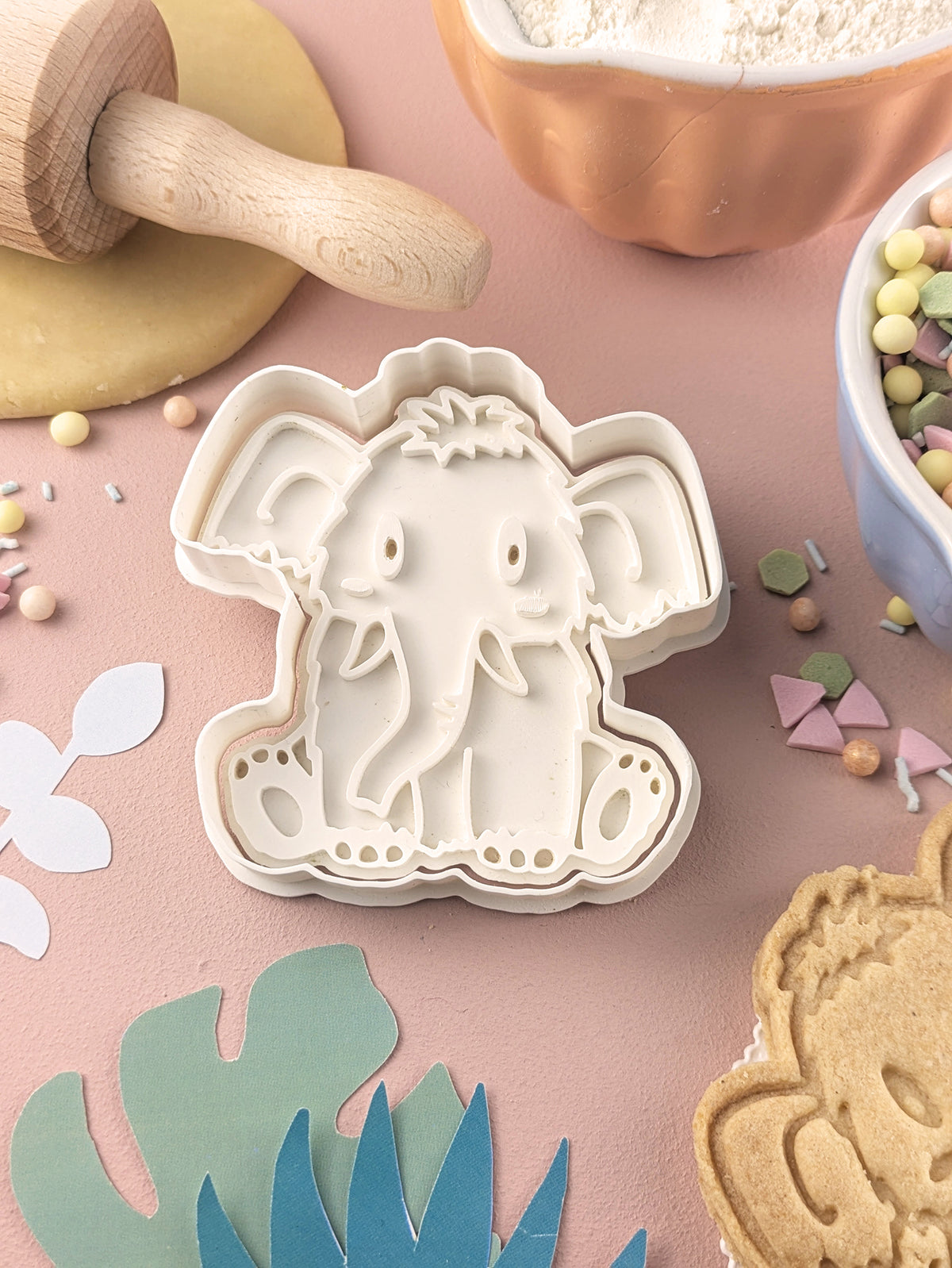 Keksausstecher Tiere Mammut - Keksausstecherei
