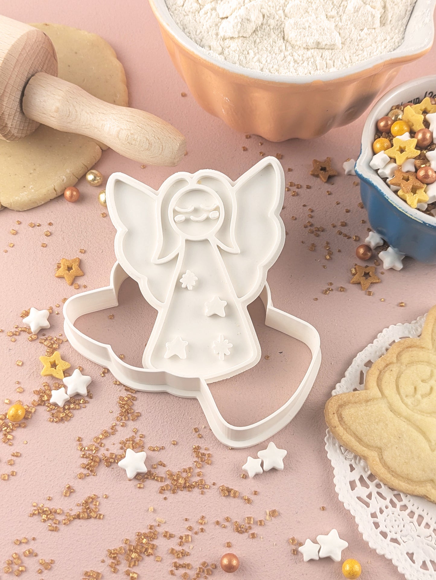 Keksausstecher Weihnachten Engel - Keksausstecherei