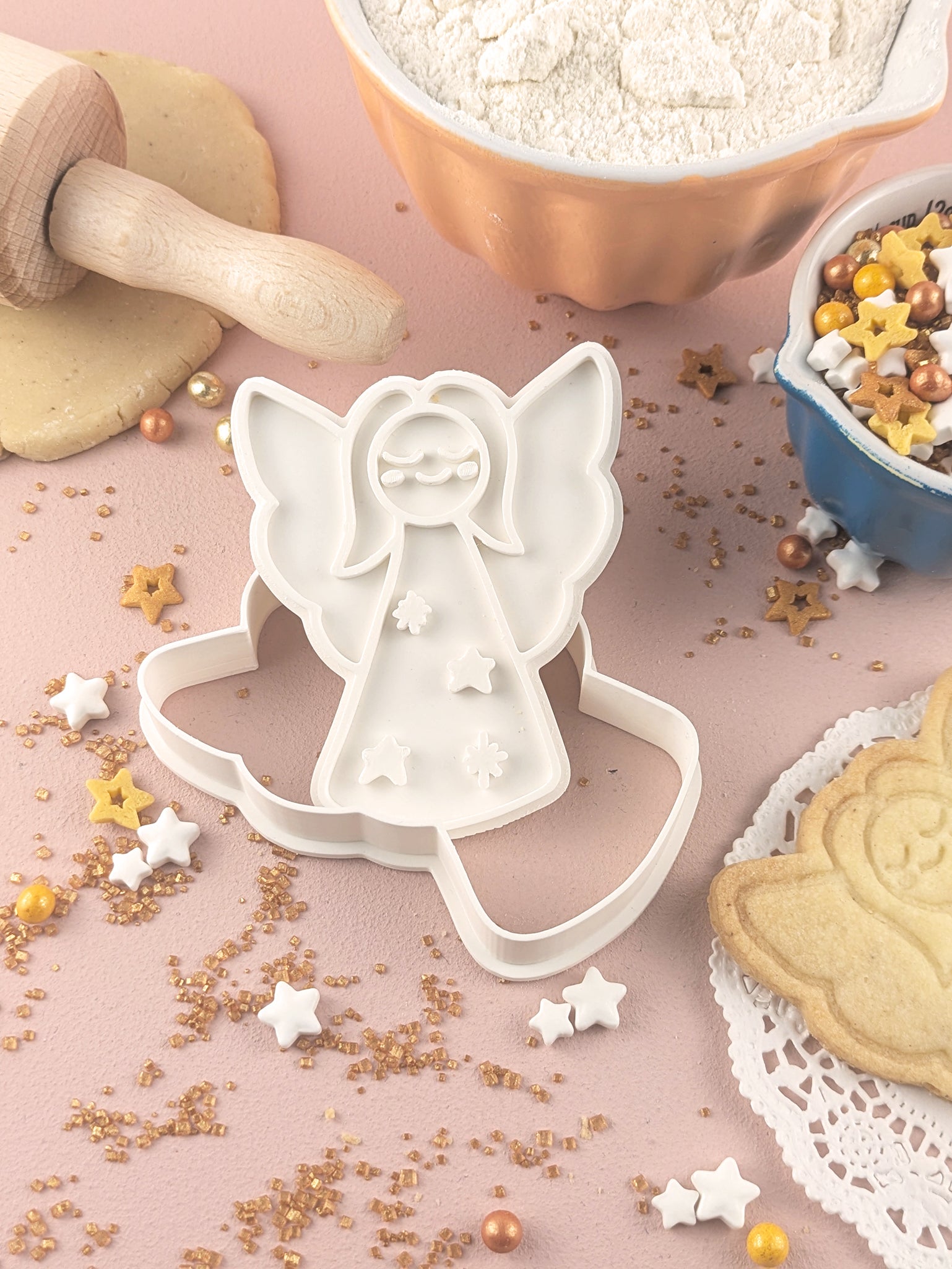 Keksausstecher Weihnachten Engel - Keksausstecherei