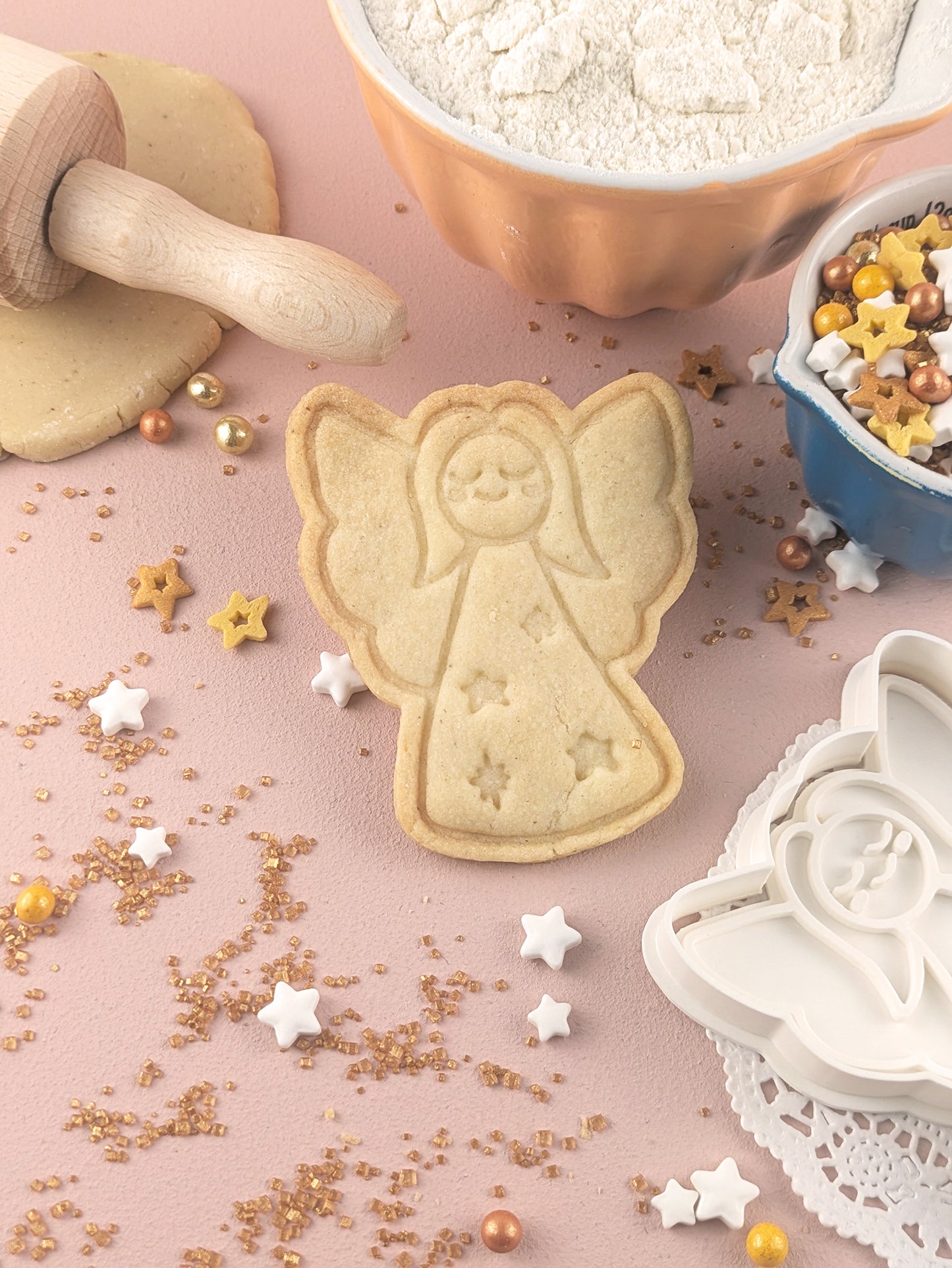 Keksausstecher Weihnachten Engel - Keksausstecherei