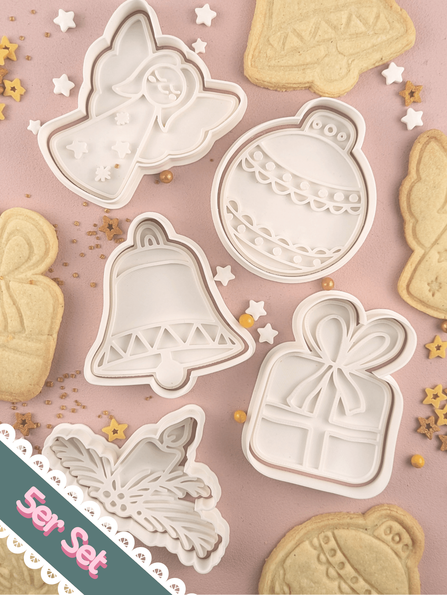 Keksausstecher Weihnachten Classics-Set - Keksausstecherei