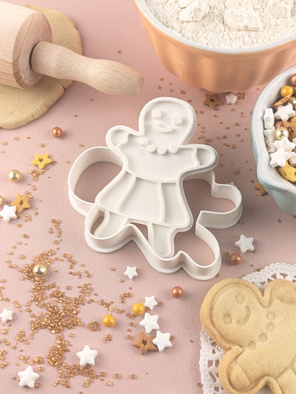 Keksausstecher Weihnachten Lebkuchenfrau