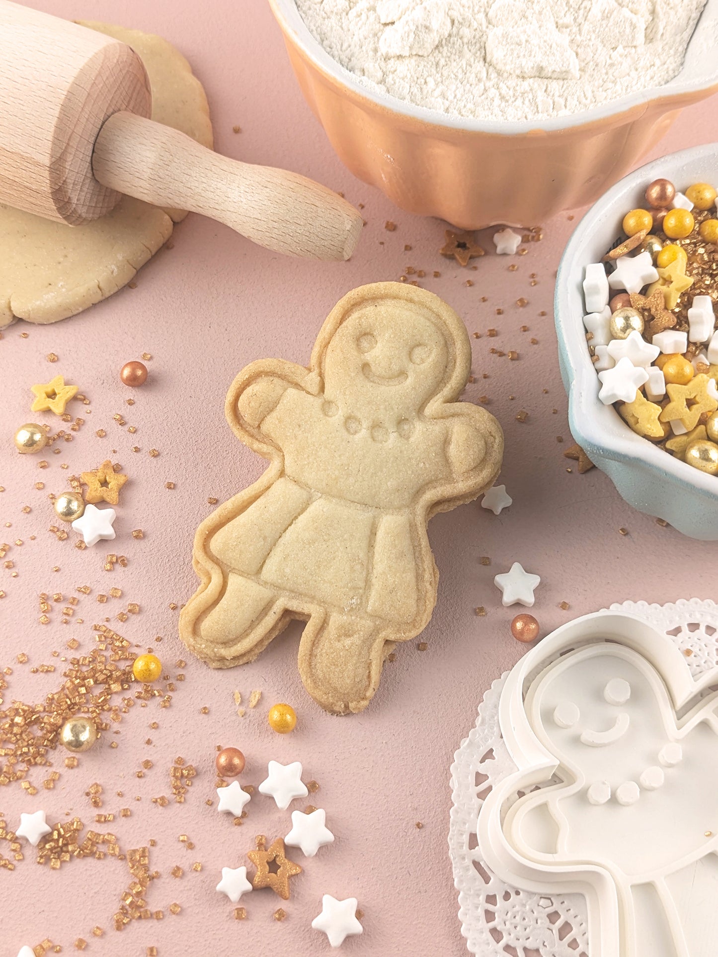 Keksausstecher Weihnachten Lebkuchenfrau