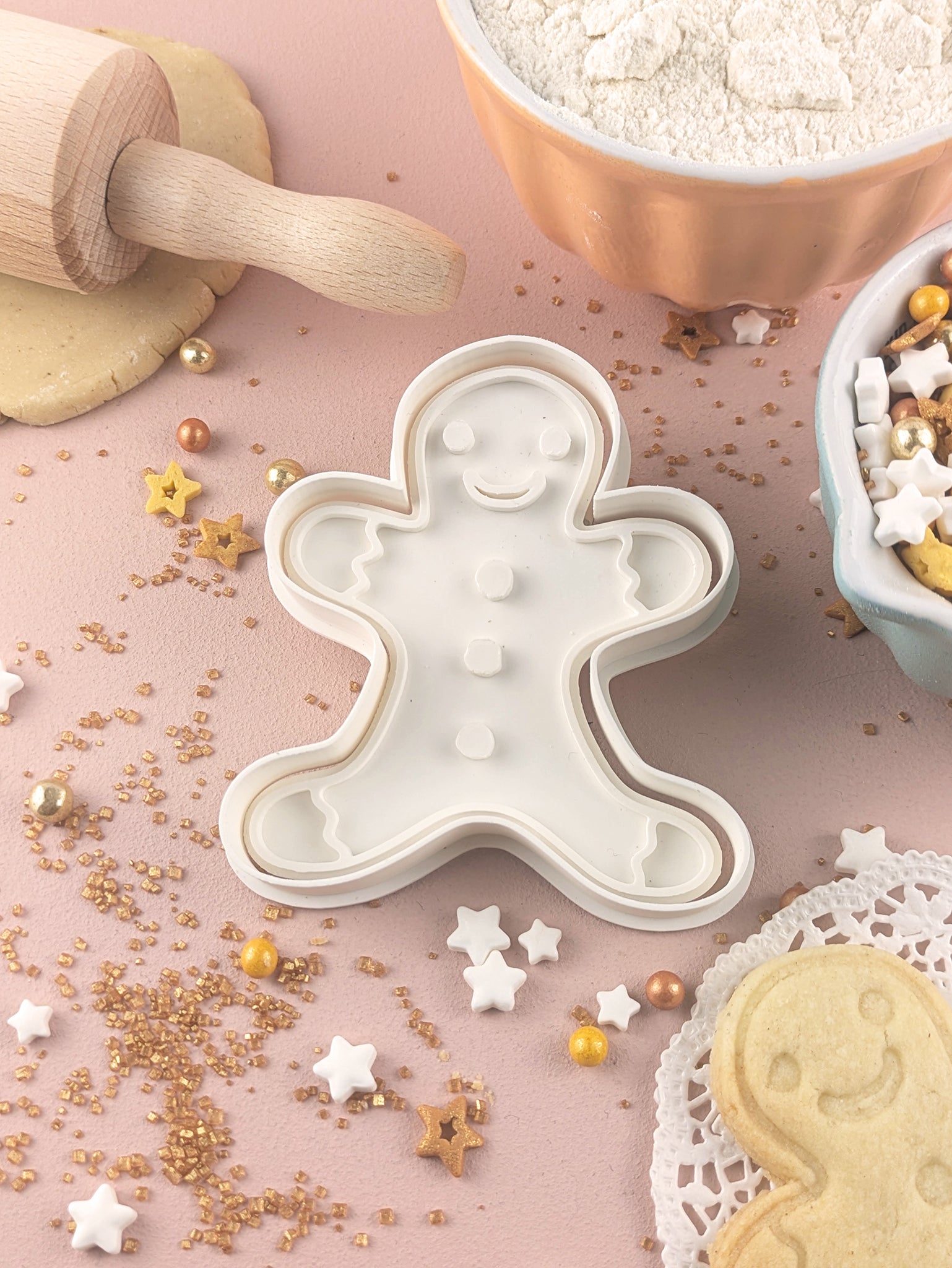 Keksausstecher Weihnachten Lebkuchenmännchen - Keksausstecherei