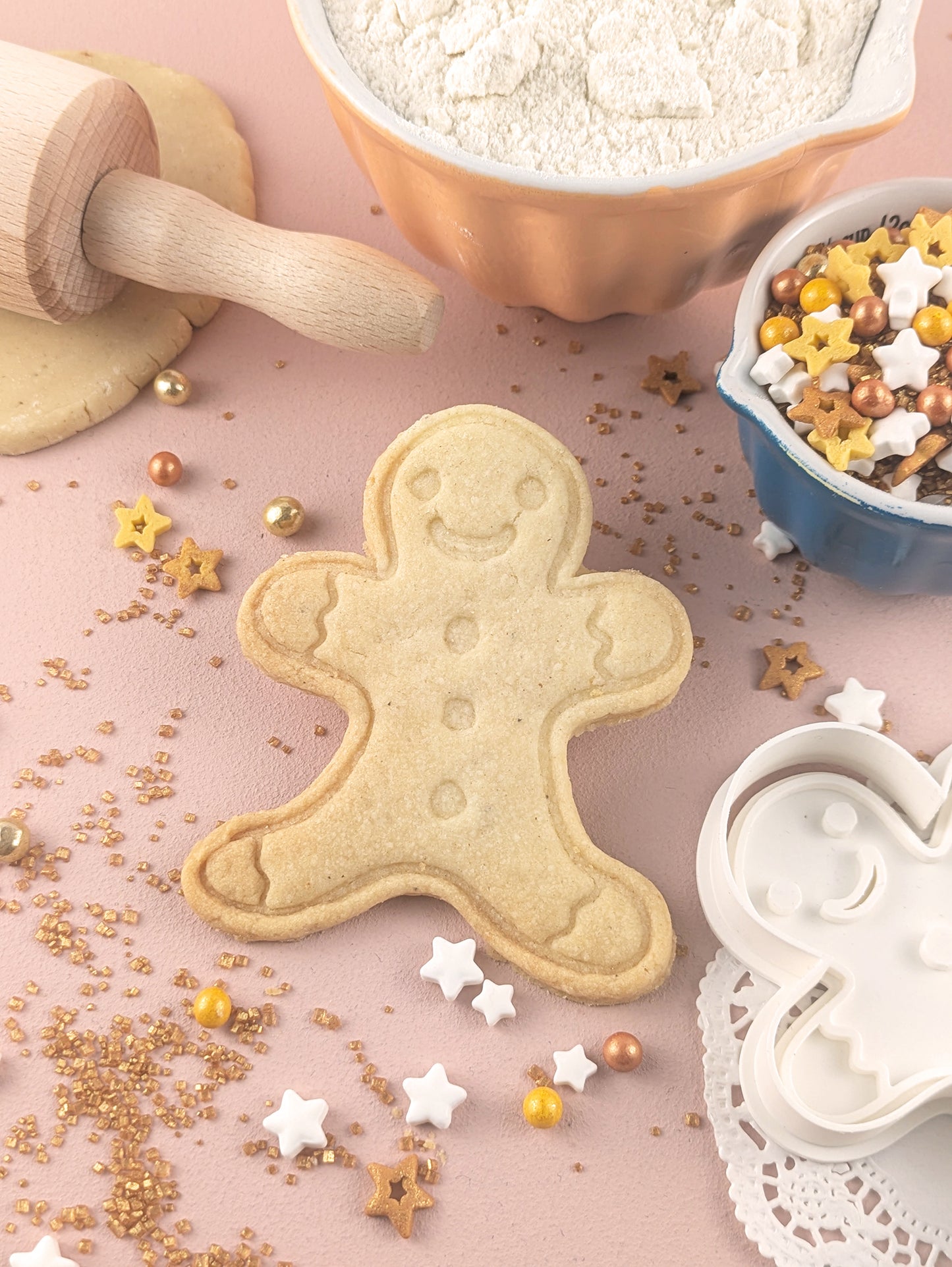Keksausstecher Weihnachten Lebkuchenmännchen - Keksausstecherei