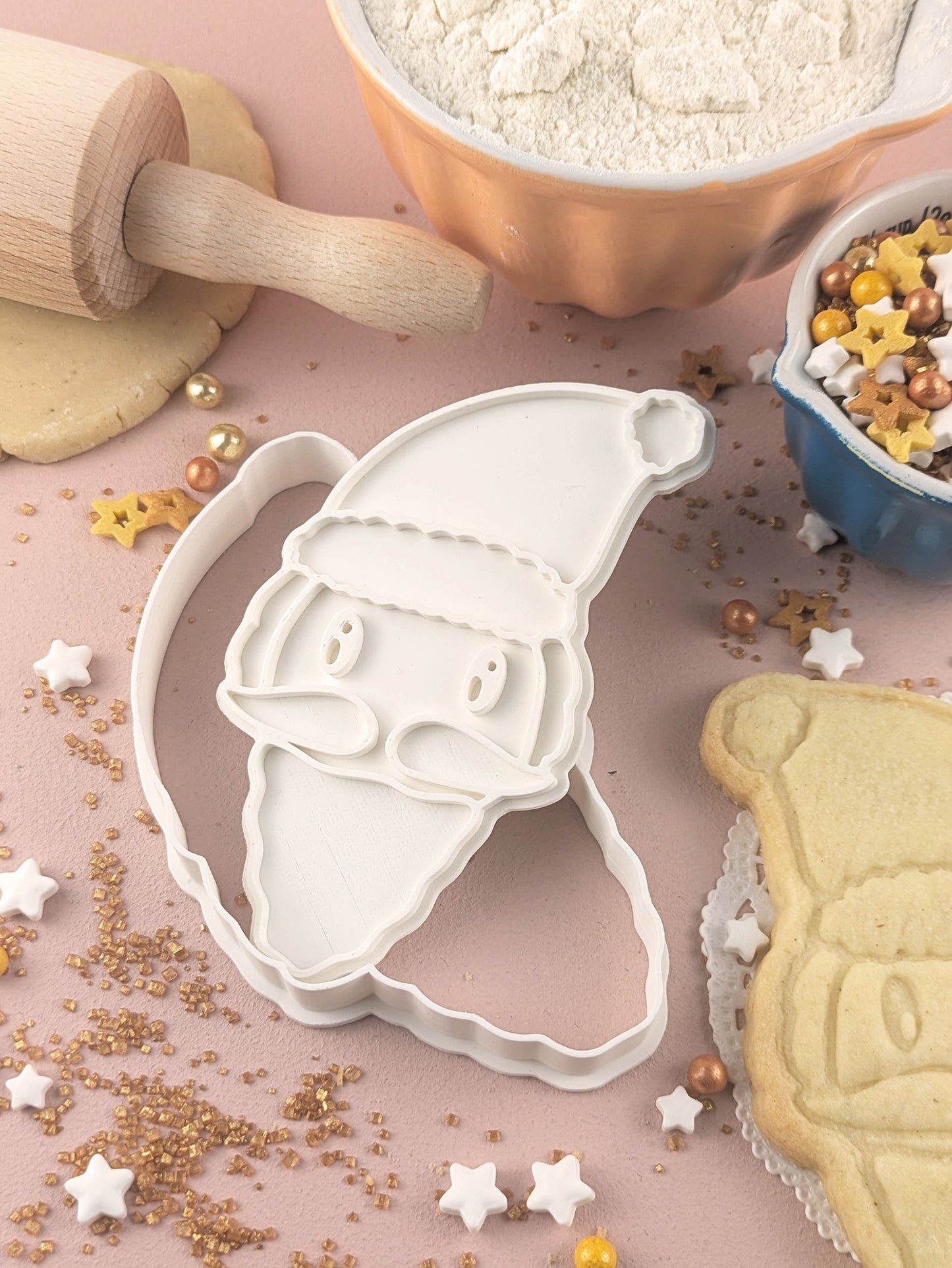 Keksausstecher Weihnachten Weihnachtsmann - Keksausstecherei