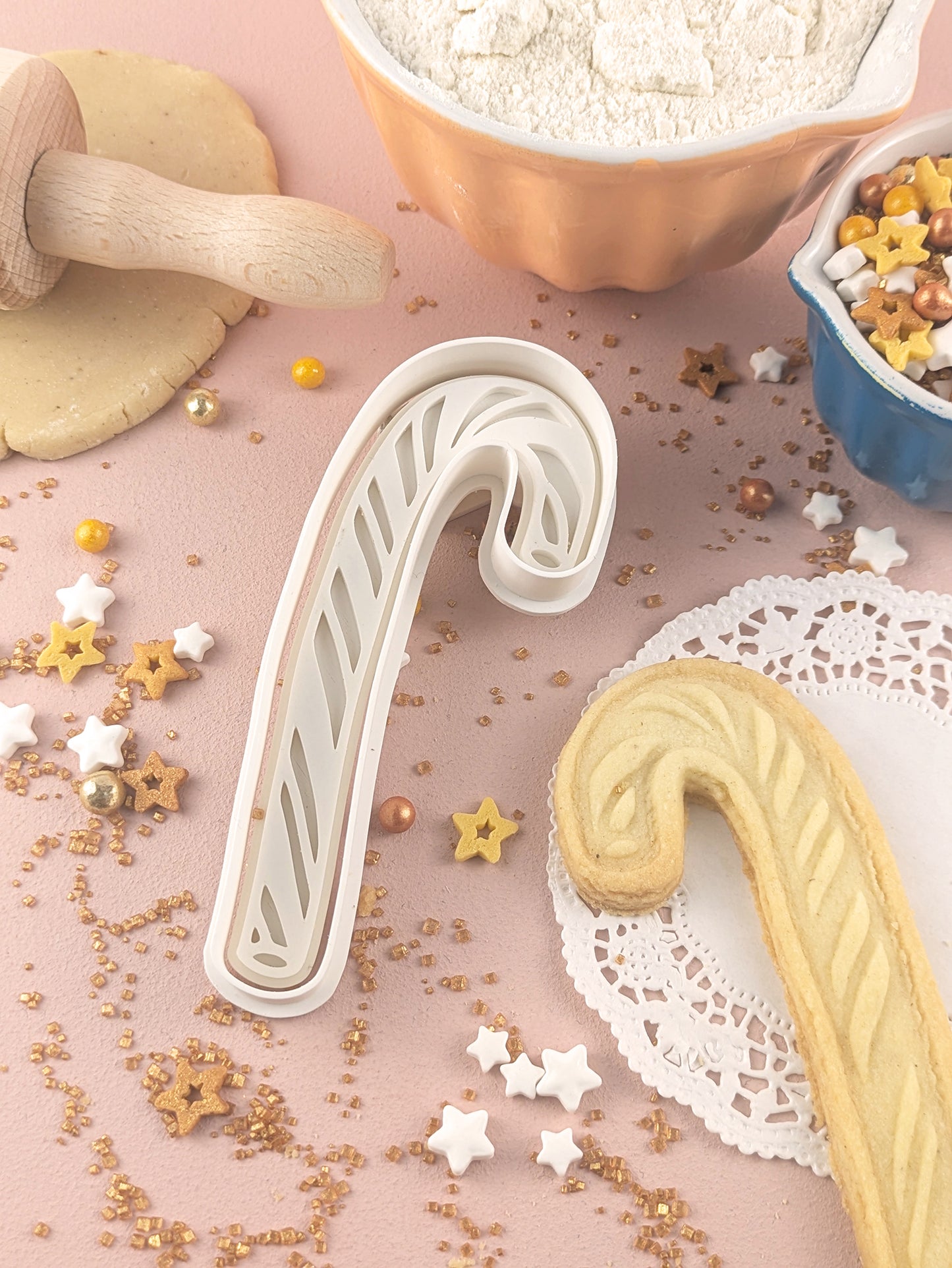 Keksausstecher Weihnachten Zuckerstange - Keksausstecherei