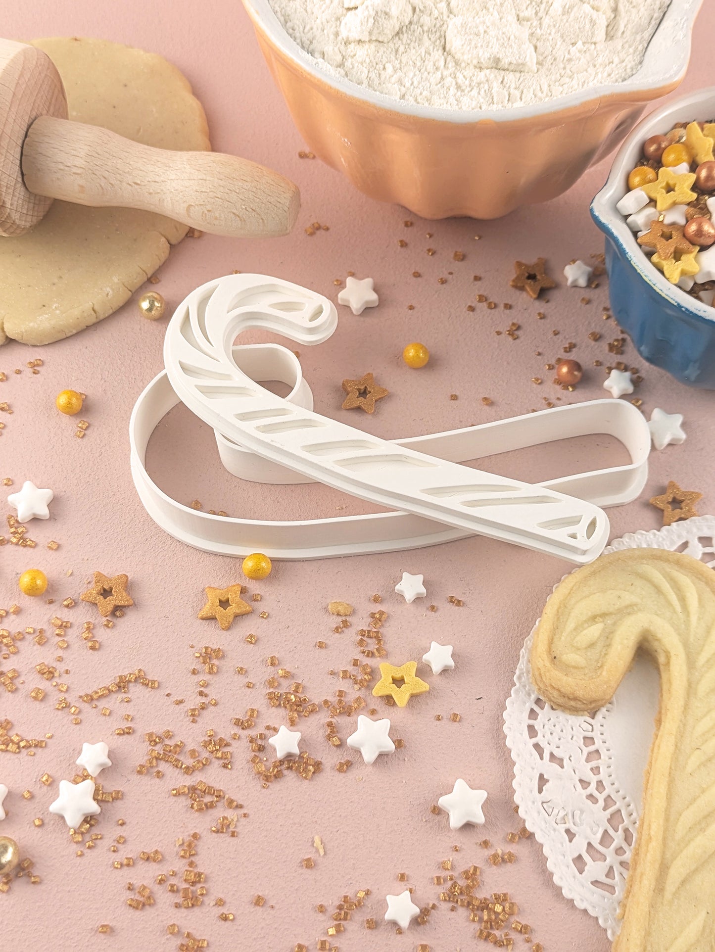 Keksausstecher Weihnachten Zuckerstange - Keksausstecherei