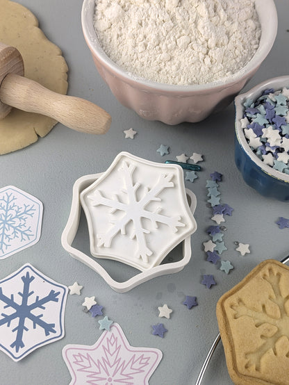 Keksausstecher Winter Schneeflocke Nordkristall