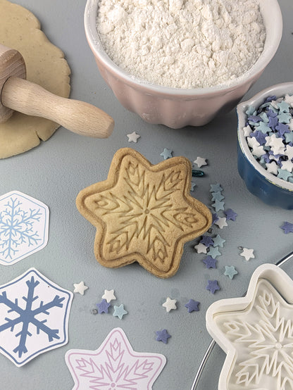 Keksausstecher Winter Schneeflocke Schneestern - Keksausstecherei