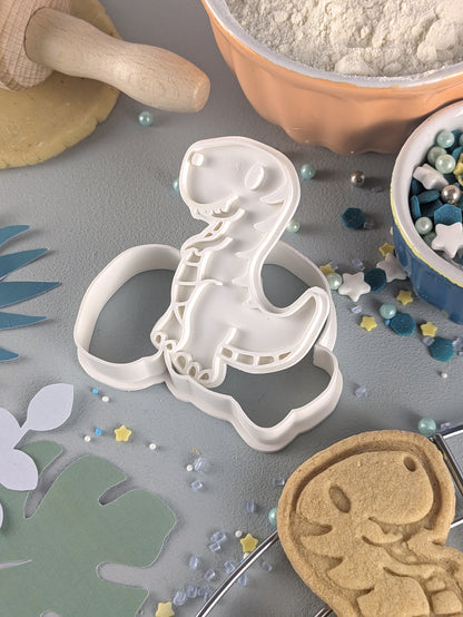 Keksausstecher Niedlicher T-Rex-Dino