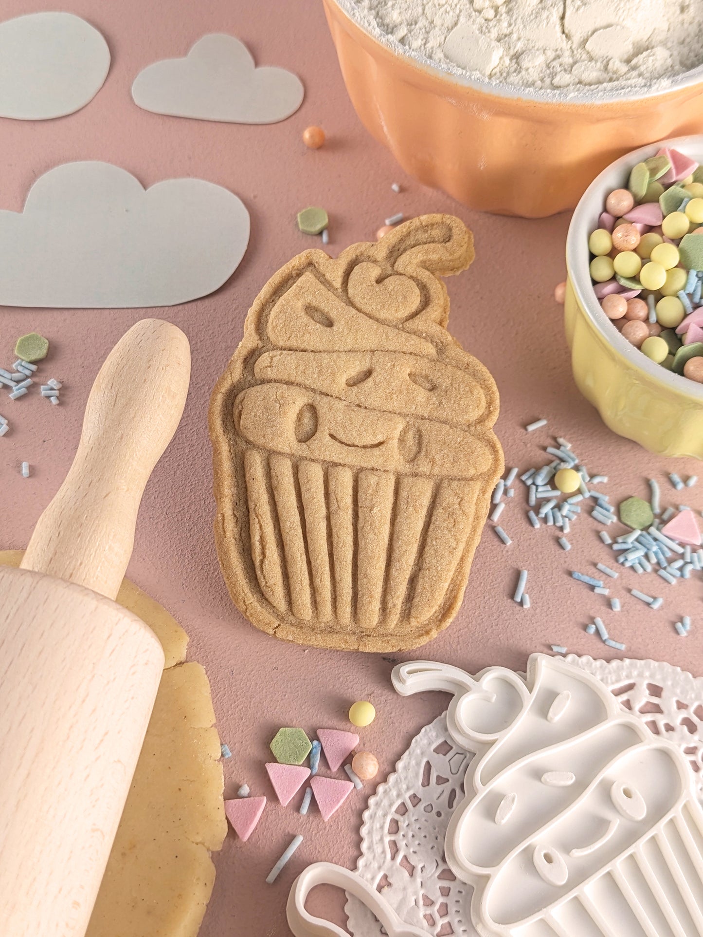 Keksausstecher Kawaii Cupcake
