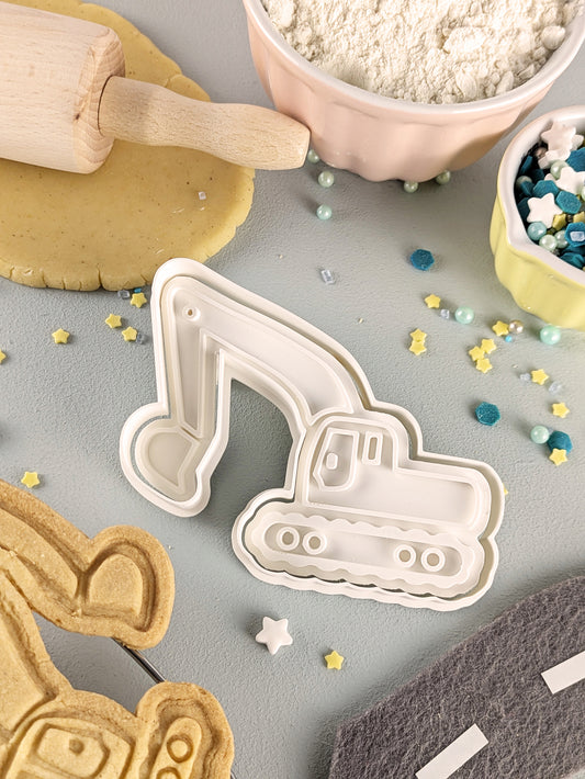 Keksausstecher Bagger