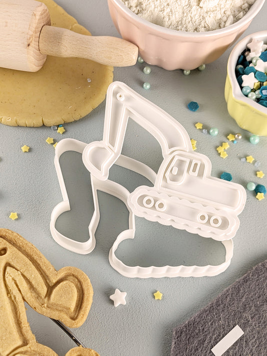 Keksausstecher Bagger