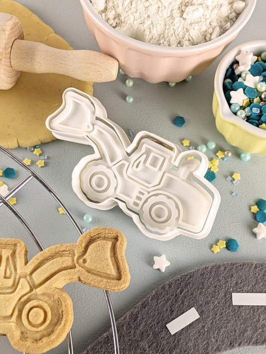 Keksausstecher Radlader