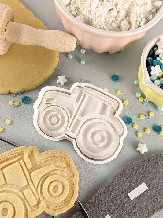Keksausstecher Traktor