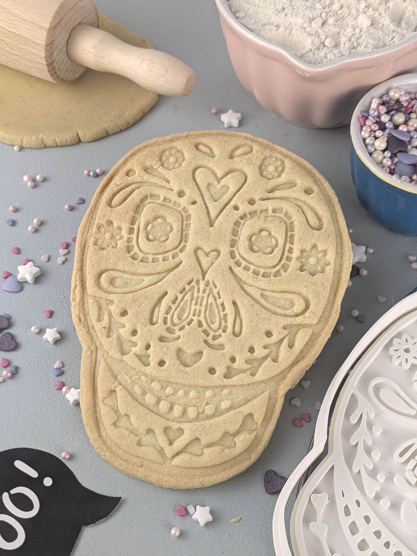 Keksausstecher Halloween Día de los Muertos