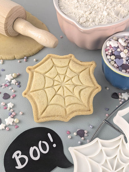 Keksausstecher Halloween Spinnennetz