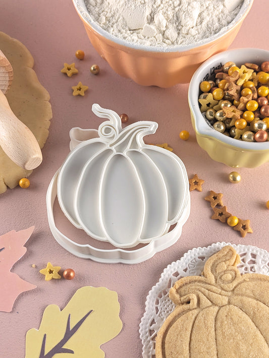 Keksausstecher Herbst Runder Kürbis - Keksausstecherei