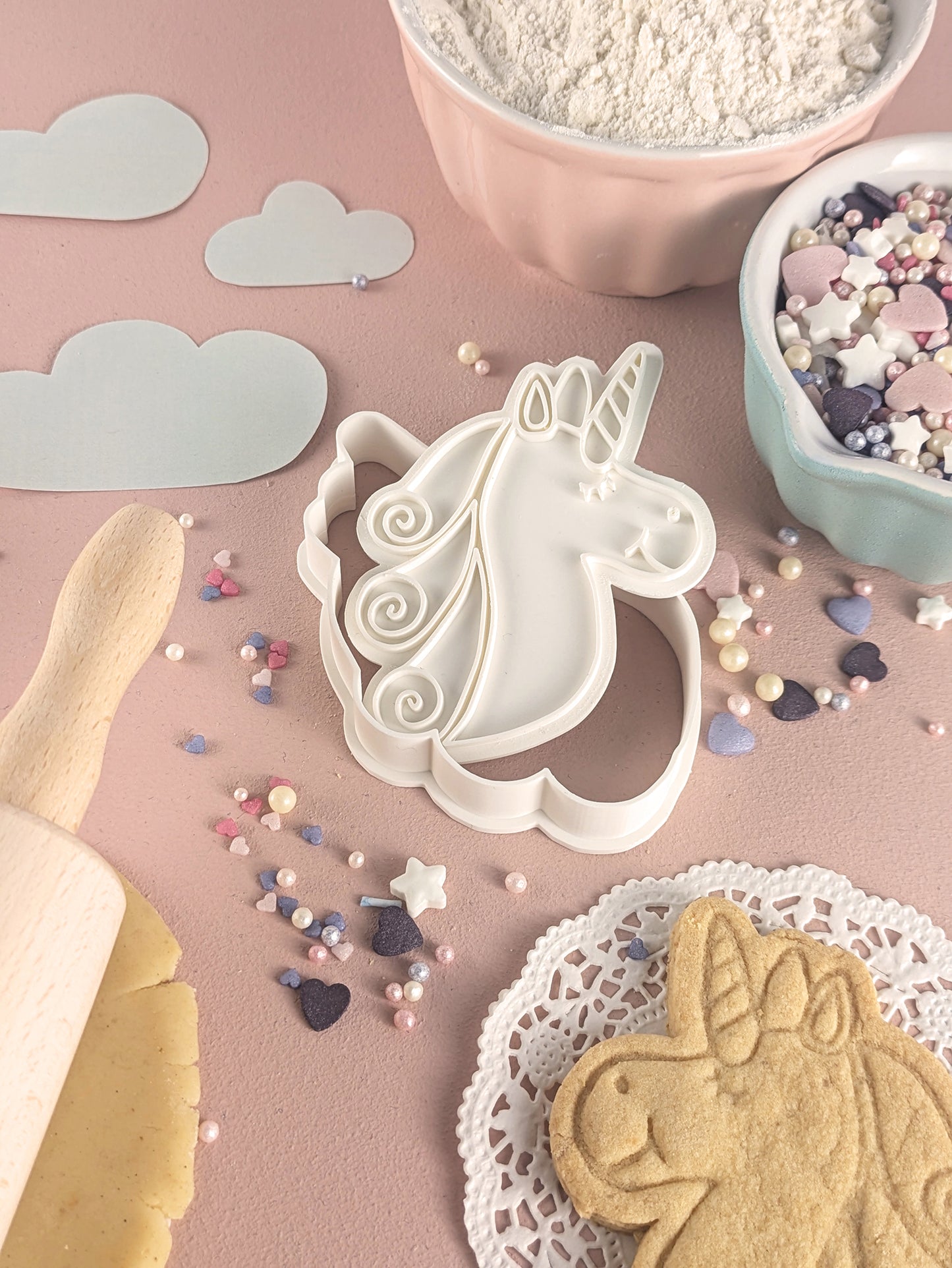 Keksausstecher Märchen Einhorn