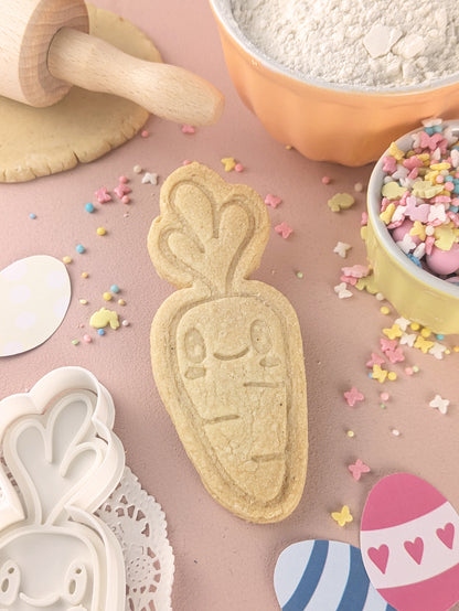 Keksausstecher Set Ostern Radieschen Möhre