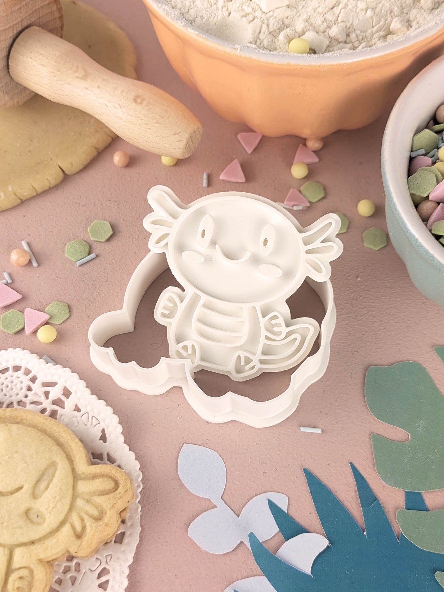 Keksausstecher Tiere Axolotl