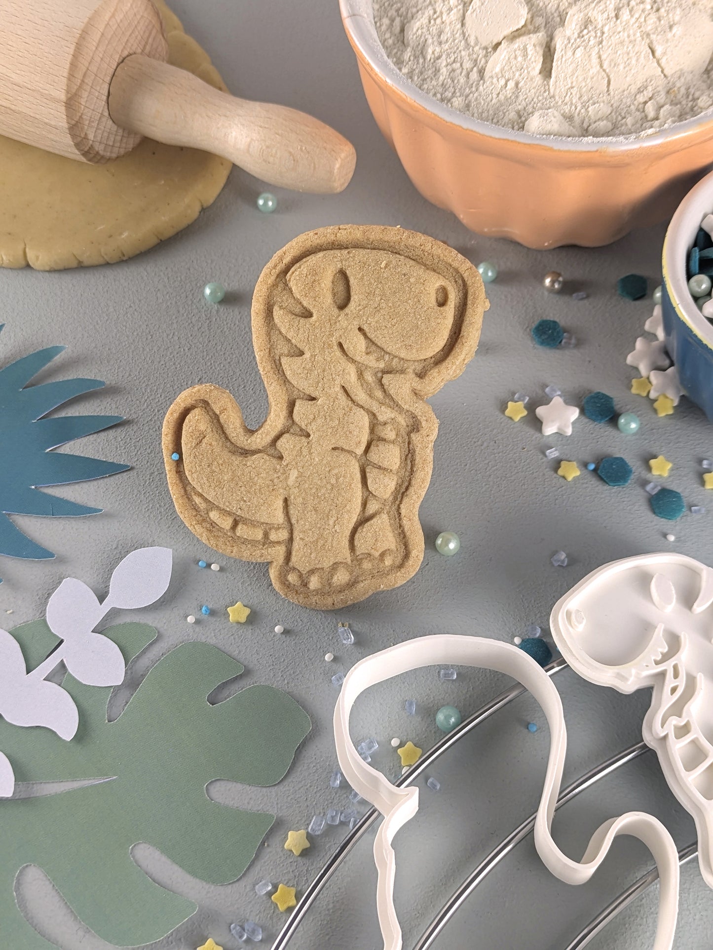 Keksausstecher Niedliche Dinos Set