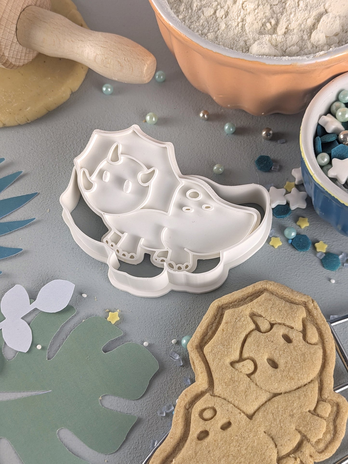 Keksausstecher Niedliche Dinos Set