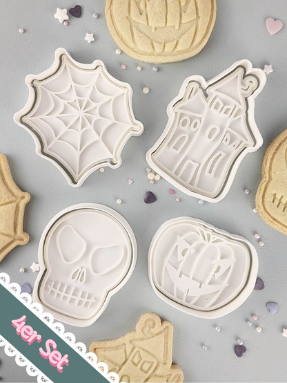 Keksausstecher Halloween Grusel-Set