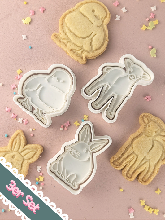 Keksausstecher Set Tiere Frühling