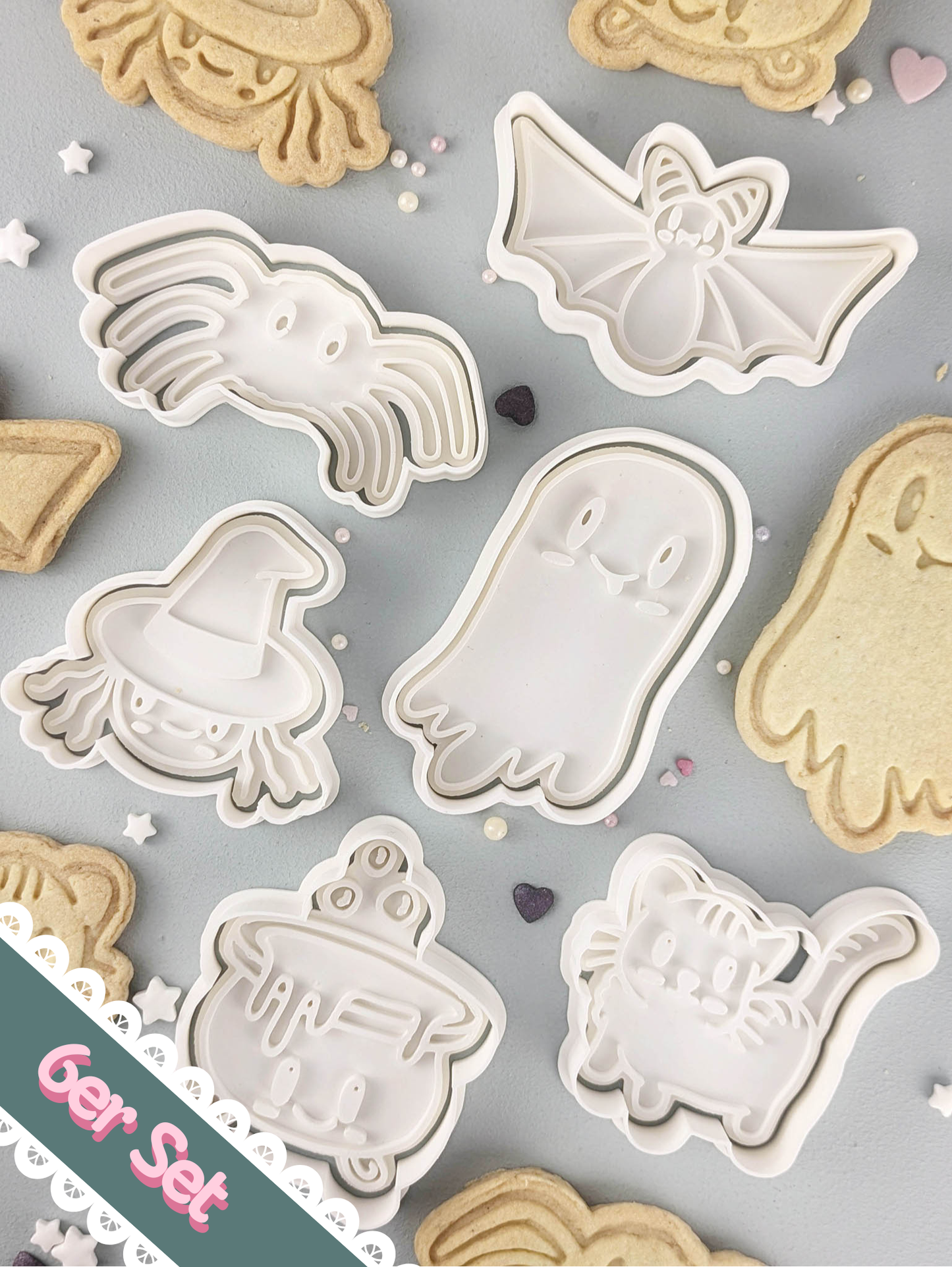 Keksausstecher Halloween Spooky-Set