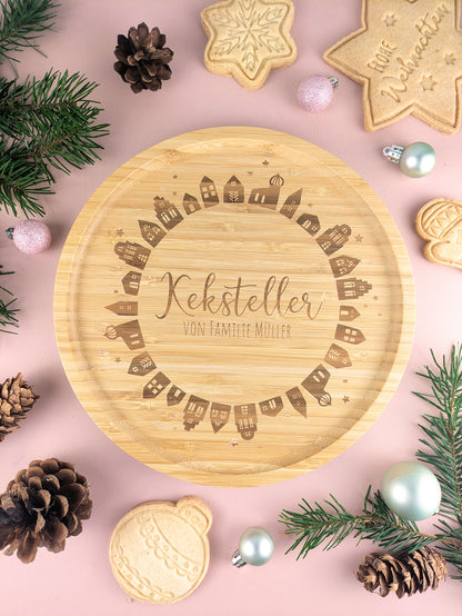 Keksteller Häuschen - Keksausstecherei